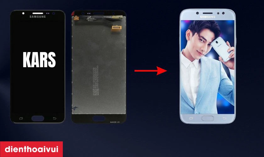 Màn hình chính hãng Kasr thay cho Samsung J7 Prime có tốt không?